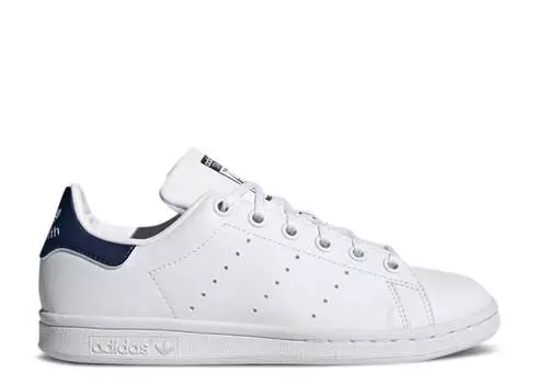 Кроссовки Adidas STAN SMITH J 'WHITE DARK BLUE', белый