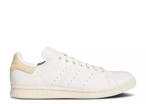 Кроссовки Adidas STAN SMITH 'OFF WHITE EASY YELLOW', белый