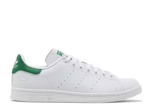 Кроссовки Adidas STAN SMITH VEGAN 'WHITE GREEN', белый