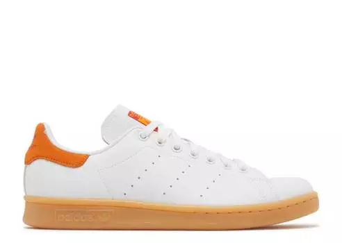 Кроссовки Adidas STAN SMITH 'WHITE ORANGE GUM', белый