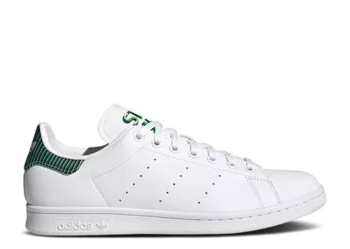 Кроссовки Adidas STAN SMITH 'WHITE SOLAR GREEN', белый