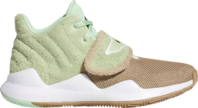 Кроссовки Adidas Star Wars x Deep Threat J 'The Child', зеленый