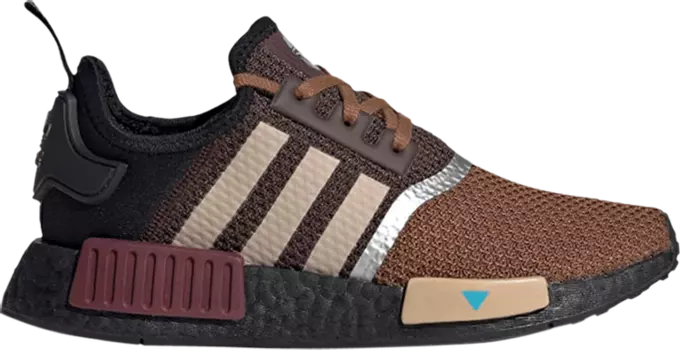 Кроссовки Adidas Star Wars x NMD_R1 Kids 'Mandalorian', коричневый