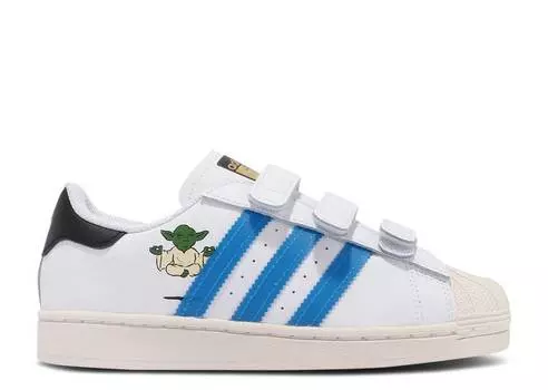 Кроссовки Adidas STAR WARS X SUPERSTAR CF INFANT 'NEW HOBBIES', белый