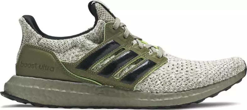 Кроссовки Adidas Star Wars x UltraBoost DNA 'Yoda', зеленый