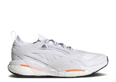 Кроссовки Adidas STELLA MCCARTNEY X SOLARGLIDE 'WHITE SIGNAL ORANGE', белый