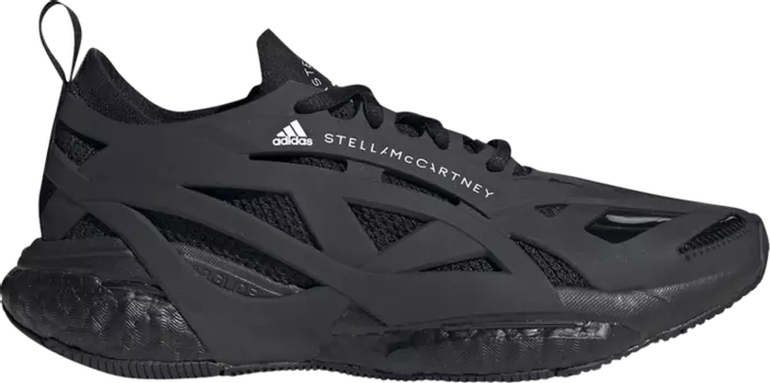 Кроссовки Adidas Stella McCartney x Wmns SolarGlide 'Triple Black', черный