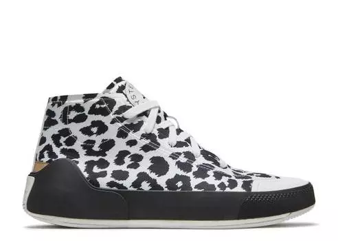 Кроссовки Adidas STELLA MCCARTNEY X WMNS TREINO MID 'LEOPARD PRINT - WHITE', белый