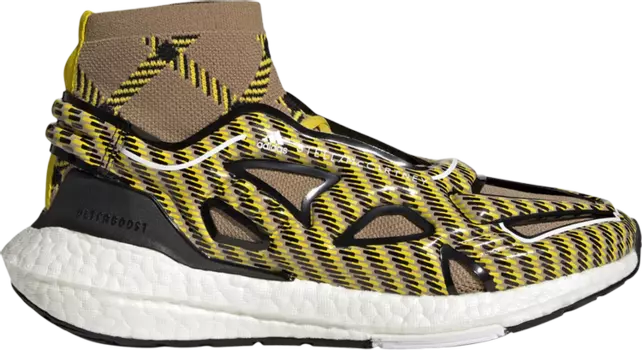 Кроссовки Adidas Stella McCartney x Wmns UltraBoost 22 Elevated 'Cardboard Yellow', черный