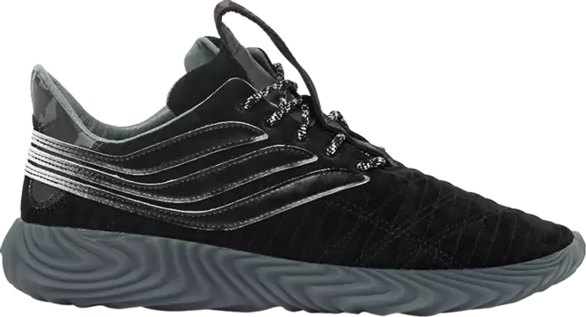 Кроссовки Adidas Stormzy x Sobakov 'Black', черный