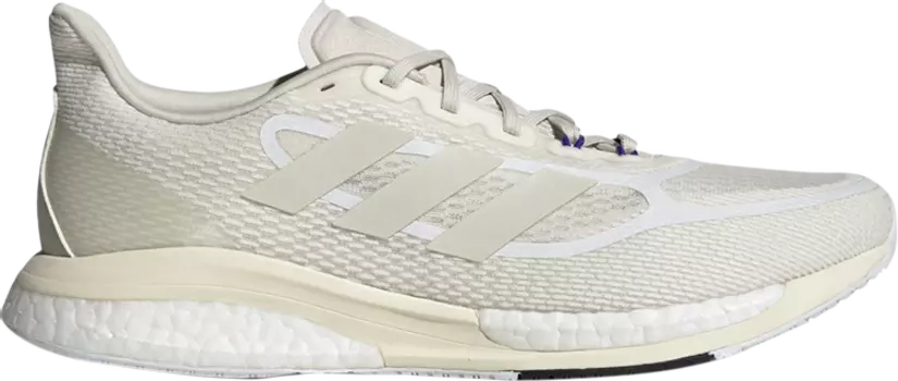 Кроссовки Adidas Supernova+ 'Aluminium', кремовый