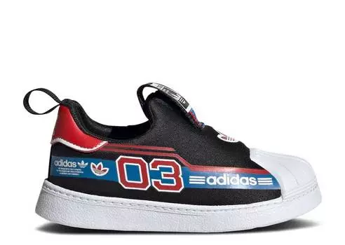 Кроссовки Adidas SUPERSTAR 360 I 'TOY RACE CAR', черный
