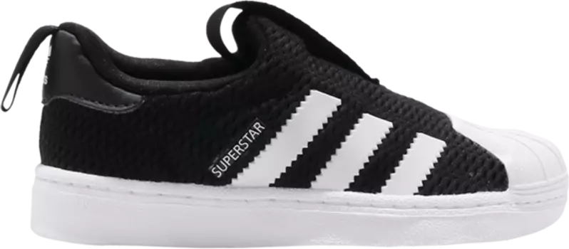 Кроссовки Adidas Superstar 360 Infant, черный