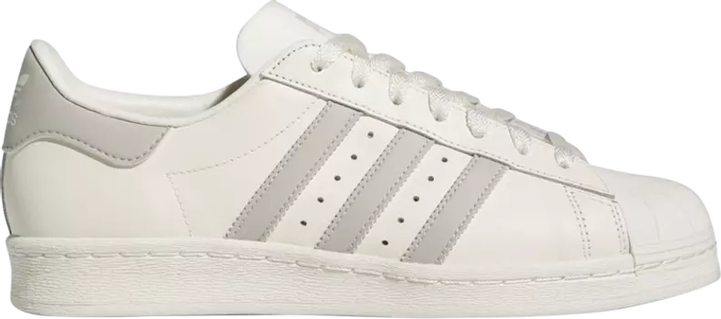 Кроссовки Adidas Superstar 82 'Cloud White Metal Grey', кремовый
