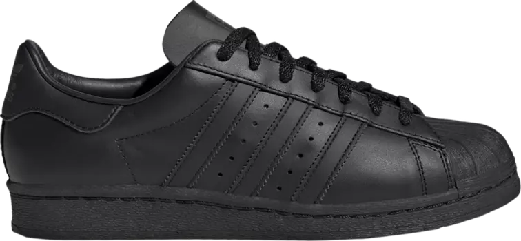 Кроссовки Adidas Superstar 82 'Double Black', черный