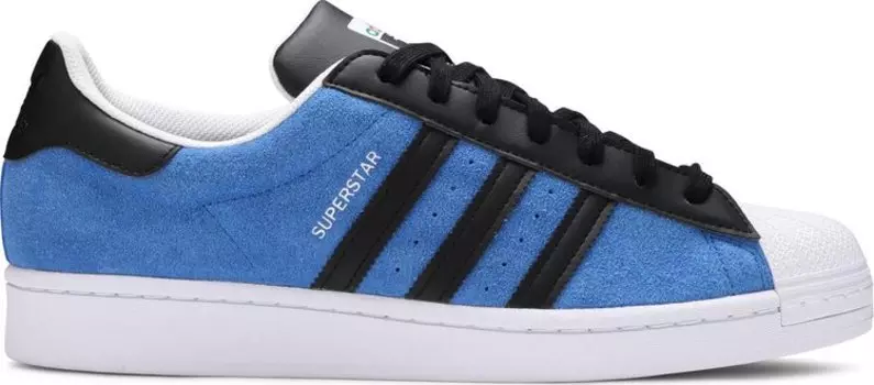Кроссовки Adidas Superstar 'Blue Core Black', синий