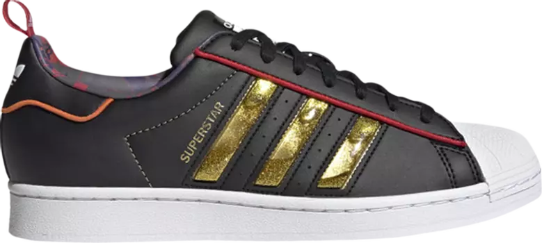 Кроссовки Adidas Superstar 'Chinese New Year - Year Of The Ox Black', черный