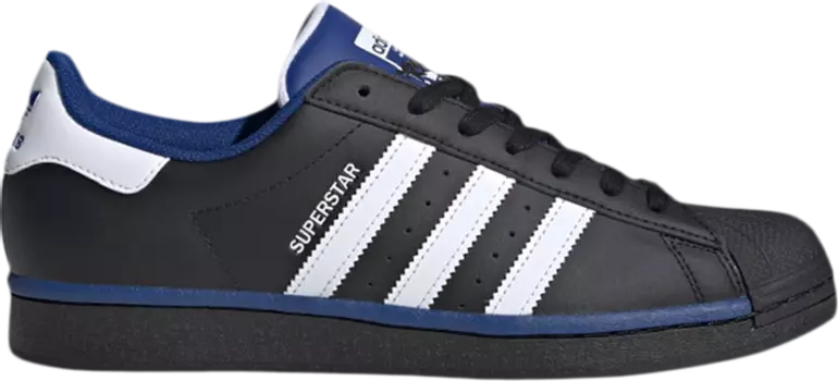 Кроссовки Adidas Superstar 'Collegiate Royal', черный