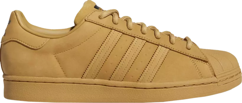 Кроссовки Adidas Superstar 'Golden Beige', коричневый