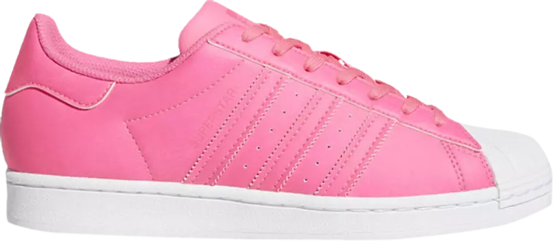 Кроссовки Adidas Superstar 'Solar Pink', розовый