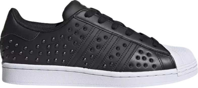 Кроссовки Adidas Superstar 'Studs', черный