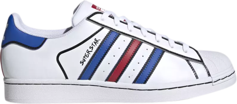 Кроссовки Adidas Superstar, белый
