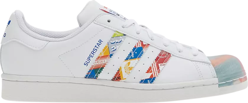 Кроссовки Adidas Superstar, белый