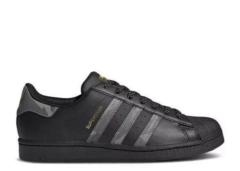 Кроссовки Adidas SUPERSTAR 'BLACK CAMO', черный