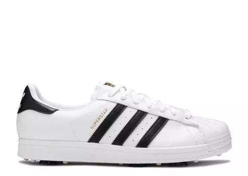 Кроссовки Adidas SUPERSTAR GOLF 'WHITE CORE BLACK', белый