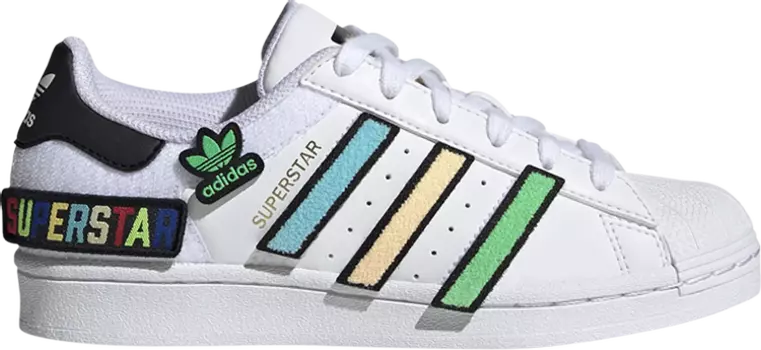 Кроссовки Adidas Superstar J, белый