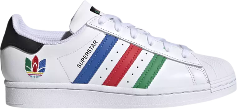 Кроссовки Adidas Superstar J, белый