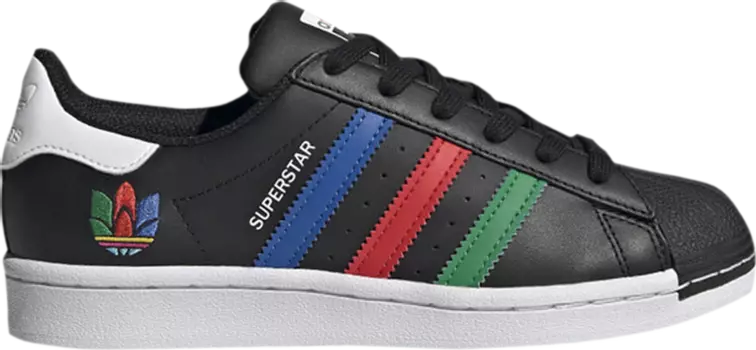 Кроссовки Adidas Superstar J, черный