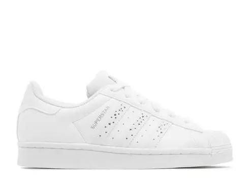 Кроссовки Adidas SUPERSTAR J 'WHITE SPARKLE', белый