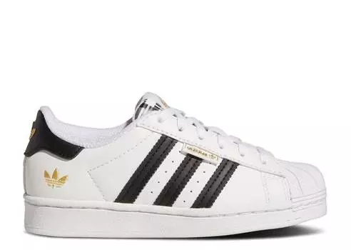 Кроссовки Adidas SUPERSTAR LITTLE KID 'GRAPHIC POP - WHITE BLACK', белый
