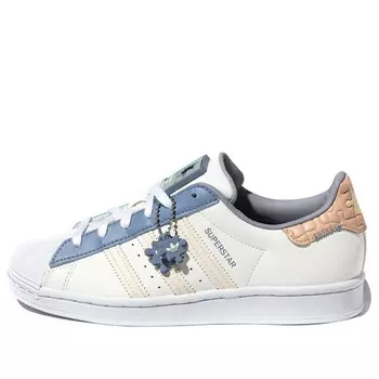Кроссовки Adidas Superstar 'Off White Ecru Tint', Белый
