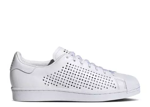 Кроссовки Adidas SUPERSTAR 'OVERSIZED PERFORATIONS', белый