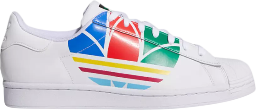 Кроссовки Adidas Superstar Pure, белый
