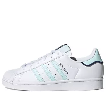 Кроссовки Adidas Superstar Shoes 'White / Almost Blue', Белый