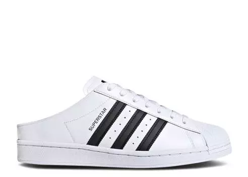 Кроссовки Adidas SUPERSTAR SLIP-ON BACKLESS MULE 'CLOUD WHITE', белый