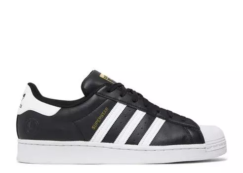 Кроссовки Adidas SUPERSTAR VEGAN 'CORE BLACK', черный