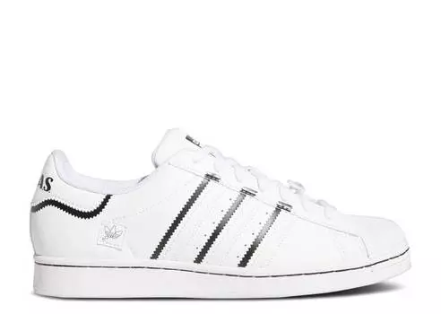 Кроссовки Adidas SUPERSTAR 'WHITE BLACK', белый