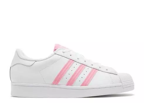 Кроссовки Adidas SUPERSTAR 'WHITE BLISS PINK', белый