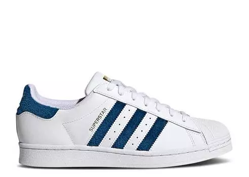Кроссовки Adidas SUPERSTAR 'WHITE GOLD METALLIC', белый