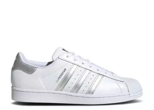 Кроссовки Adidas SUPERSTAR 'WHITE SILVER METALLIC', белый
