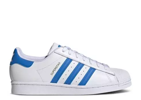 Кроссовки Adidas SUPERSTAR 'WHITE TRUE BLUE', белый