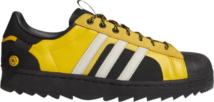 Кроссовки Adidas Superstar Winterized 'Core Black Aluminium', черный