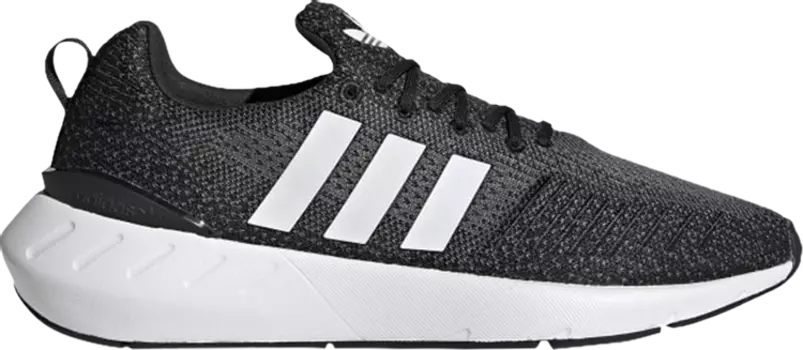 Мужские кроссовки Adidas Swift Run 22, темно-серый/белый
