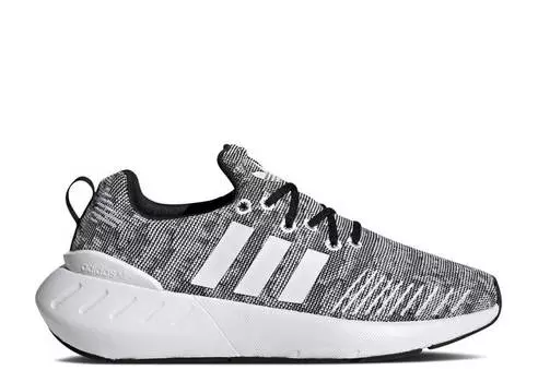 Кроссовки Adidas SWIFT RUN 22 J 'WHITE BLACK', белый