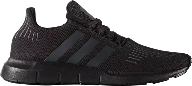 Кроссовки Adidas Swift Run 'Triple Black', черный