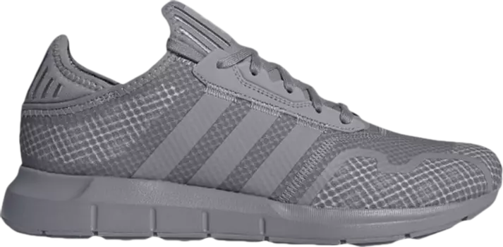 Кроссовки Adidas Swift Run X 'Triple Grey', серый